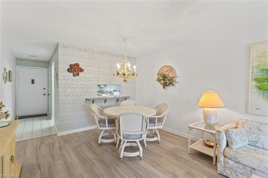 This METICULOUSLY MAINTAINED two bedroom, two bath condominium on San Carlos Golf Club in Florida - for sale on GolfHomes.com, golf home, golf lot