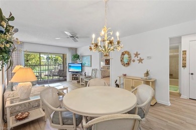 This METICULOUSLY MAINTAINED two bedroom, two bath condominium on San Carlos Golf Club in Florida - for sale on GolfHomes.com, golf home, golf lot