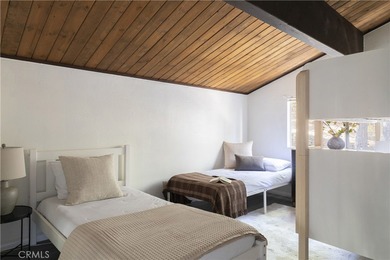 Set across from the golf course, this updated prow-front cabin on Lake Arrowhead Country Club in California - for sale on GolfHomes.com, golf home, golf lot