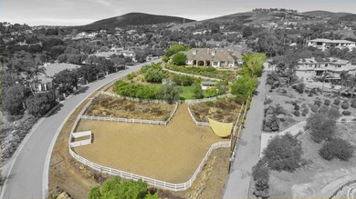 Set on nearly three acres in the rolling hills of Olivenhain on  in California - for sale on GolfHomes.com, golf home, golf lot