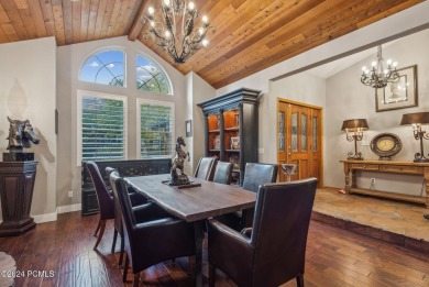 Embrace the vibrant beauty of spring and summer in this on Homestead Golf Club and Resort in Utah - for sale on GolfHomes.com, golf home, golf lot