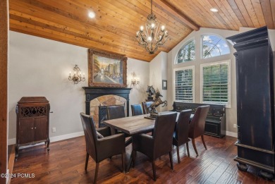 Embrace the vibrant beauty of spring and summer in this on Homestead Golf Club and Resort in Utah - for sale on GolfHomes.com, golf home, golf lot