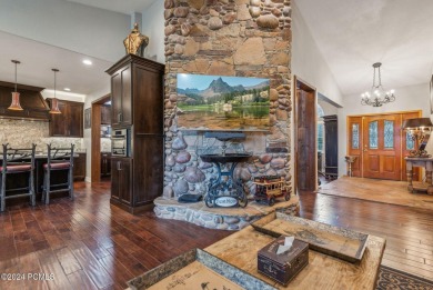 Embrace the vibrant beauty of spring and summer in this on Homestead Golf Club and Resort in Utah - for sale on GolfHomes.com, golf home, golf lot