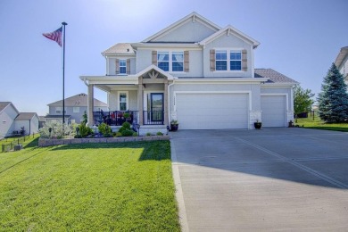 This beautiful home checks all the boxes! The perfectly on Prairie Highlands Golf Course in Kansas - for sale on GolfHomes.com, golf home, golf lot