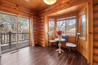 Discover the ultimate mountain getaway in this gorgeous full-log on Big Bear Mountain Ski and Golf Resort in California - for sale on GolfHomes.com, golf home, golf lot