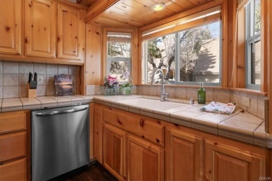Discover the ultimate mountain getaway in this gorgeous full-log on Big Bear Mountain Ski and Golf Resort in California - for sale on GolfHomes.com, golf home, golf lot