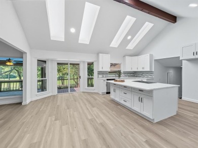 Stunning, updated multi-level home with pool on the East side of on Woodhaven Country Club in Texas - for sale on GolfHomes.com, golf home, golf lot