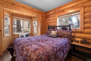Discover the ultimate mountain getaway in this gorgeous full-log on Big Bear Mountain Ski and Golf Resort in California - for sale on GolfHomes.com, golf home, golf lot