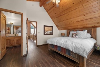Discover the ultimate mountain getaway in this gorgeous full-log on Big Bear Mountain Ski and Golf Resort in California - for sale on GolfHomes.com, golf home, golf lot