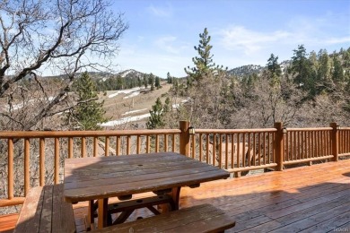 Discover the ultimate mountain getaway in this gorgeous full-log on Big Bear Mountain Ski and Golf Resort in California - for sale on GolfHomes.com, golf home, golf lot