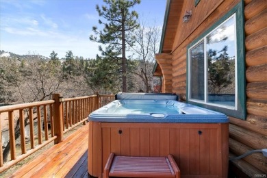 Discover the ultimate mountain getaway in this gorgeous full-log on Big Bear Mountain Ski and Golf Resort in California - for sale on GolfHomes.com, golf home, golf lot