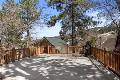 Discover the ultimate mountain getaway in this gorgeous full-log on Big Bear Mountain Ski and Golf Resort in California - for sale on GolfHomes.com, golf home, golf lot