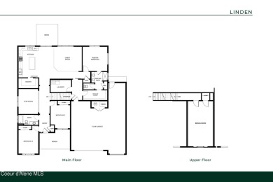 The Linden is an open concept floor plan with ample natural on Prairie Falls Golf Club in Idaho - for sale on GolfHomes.com, golf home, golf lot