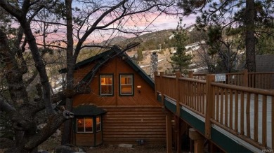 Discover the ultimate mountain getaway in this gorgeous full-log on Big Bear Mountain Ski and Golf Resort in California - for sale on GolfHomes.com, golf home, golf lot