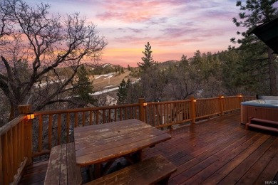 Discover the ultimate mountain getaway in this gorgeous full-log on Big Bear Mountain Ski and Golf Resort in California - for sale on GolfHomes.com, golf home, golf lot