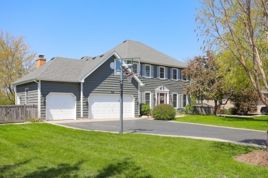 Experience timeless elegance and exceptional space in this on Boulder Ridge Country Club in Illinois - for sale on GolfHomes.com, golf home, golf lot