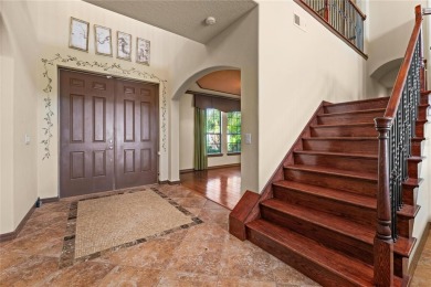 Welcome to this WATERFRONT GEM with 6 bedrooms and 4 full on Oaks National Golf Course in Florida - for sale on GolfHomes.com, golf home, golf lot
