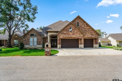 Step into the grand entrance of this exquisite lakehouse and be on Emerald Bay Club in Texas - for sale on GolfHomes.com, golf home, golf lot