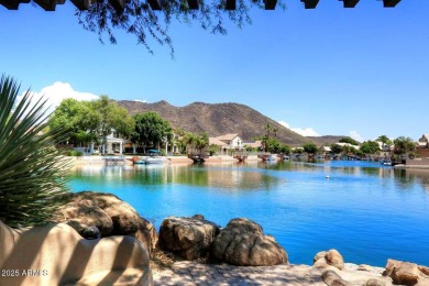 Arguably, the best golf course, water and mountain view lot on The Legend at Arrowhead in Arizona - for sale on GolfHomes.com, golf home, golf lot