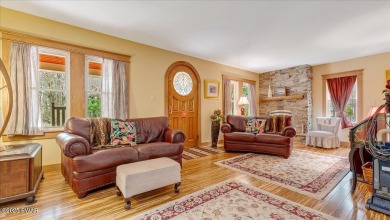 Stunning home and property on just under 4 acres outside of an on Buck Hill Golf Club  in Pennsylvania - for sale on GolfHomes.com, golf home, golf lot