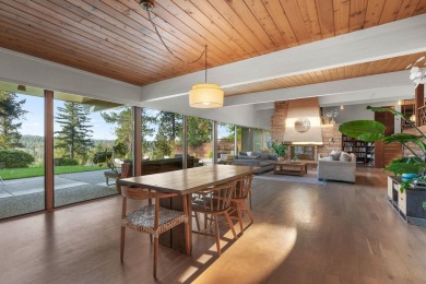 Experience mid-century modern luxury at its finest in this on Spokane Country Club in Washington - for sale on GolfHomes.com, golf home, golf lot