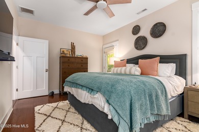 Exuding curb appeal, this four-bedroom, 3.5-bath 2017-built home on Bald Head Island Golf Club in North Carolina - for sale on GolfHomes.com, golf home, golf lot