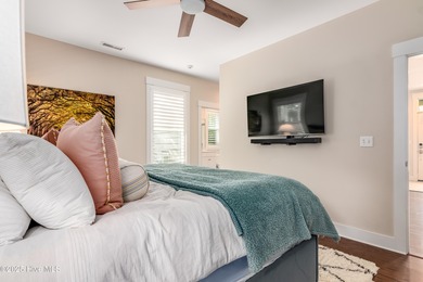 Exuding curb appeal, this four-bedroom, 3.5-bath 2017-built home on Bald Head Island Golf Club in North Carolina - for sale on GolfHomes.com, golf home, golf lot