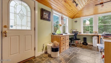 Stunning home and property on just under 4 acres outside of an on Buck Hill Golf Club  in Pennsylvania - for sale on GolfHomes.com, golf home, golf lot