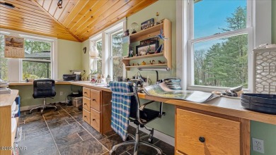 Stunning home and property on just under 4 acres outside of an on Buck Hill Golf Club  in Pennsylvania - for sale on GolfHomes.com, golf home, golf lot