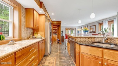 Stunning home and property on just under 4 acres outside of an on Buck Hill Golf Club  in Pennsylvania - for sale on GolfHomes.com, golf home, golf lot
