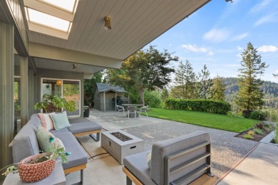 Experience mid-century modern luxury at its finest in this on Spokane Country Club in Washington - for sale on GolfHomes.com, golf home, golf lot