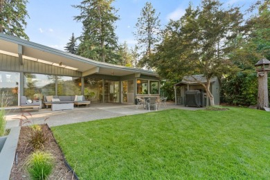 Experience mid-century modern luxury at its finest in this on Spokane Country Club in Washington - for sale on GolfHomes.com, golf home, golf lot