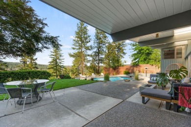 Experience mid-century modern luxury at its finest in this on Spokane Country Club in Washington - for sale on GolfHomes.com, golf home, golf lot