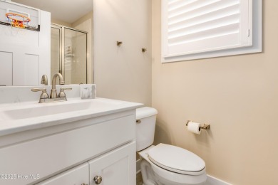 Exuding curb appeal, this four-bedroom, 3.5-bath 2017-built home on Bald Head Island Golf Club in North Carolina - for sale on GolfHomes.com, golf home, golf lot