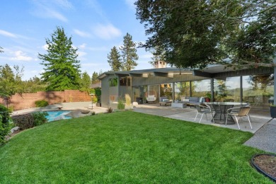 Experience mid-century modern luxury at its finest in this on Spokane Country Club in Washington - for sale on GolfHomes.com, golf home, golf lot