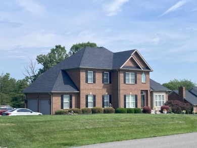 LAKE FRONT Stately Brick Colonial with 1st Floor Master. Five on Old Bridge Golf Club in Kentucky - for sale on GolfHomes.com, golf home, golf lot