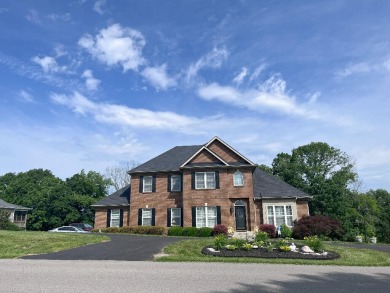 LAKE FRONT Stately Brick Colonial with 1st Floor Master. Five on Old Bridge Golf Club in Kentucky - for sale on GolfHomes.com, golf home, golf lot