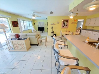 This spacious 2,133 square foot pool home sits on a corner lot on El Rio Golf Course and Club in Florida - for sale on GolfHomes.com, golf home, golf lot