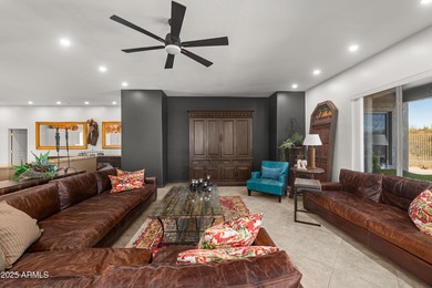 WOW! This SPACIOUS 3 Bedroom, 3.5 Bath Home with DEN & Extra on Gold Canyon Golf Resort - Sidewinder in Arizona - for sale on GolfHomes.com, golf home, golf lot