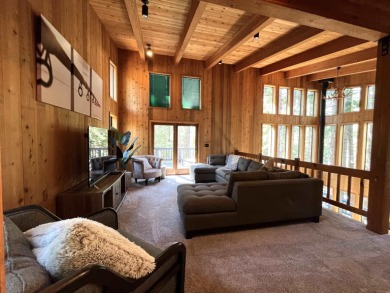 Welcome to your dream mountain escape! This stunning three-level on Lake Almanor West Golf Course in California - for sale on GolfHomes.com, golf home, golf lot