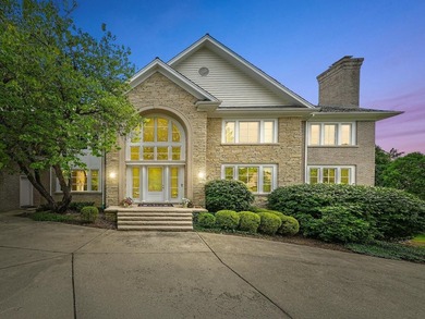 Tucked behind the gates of The Club at Wynstone, this estate on Wynstone Golf Club in Illinois - for sale on GolfHomes.com, golf home, golf lot