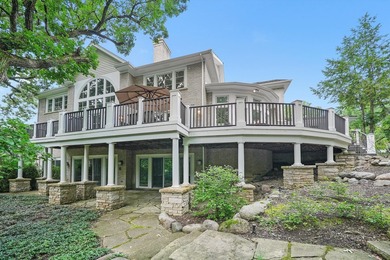 Tucked behind the gates of The Club at Wynstone, this estate on Wynstone Golf Club in Illinois - for sale on GolfHomes.com, golf home, golf lot