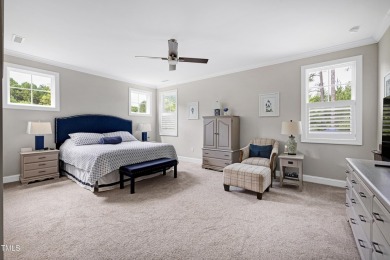 Custom RANCH style home with private guest suite  SALT WATER on Chapel Ridge Golf Club in North Carolina - for sale on GolfHomes.com, golf home, golf lot