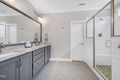 Custom RANCH style home with private guest suite  SALT WATER on Chapel Ridge Golf Club in North Carolina - for sale on GolfHomes.com, golf home, golf lot