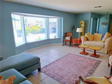 This spacious 2,133 square foot pool home sits on a corner lot on El Rio Golf Course and Club in Florida - for sale on GolfHomes.com, golf home, golf lot