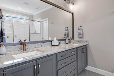 Custom RANCH style home with private guest suite  SALT WATER on Chapel Ridge Golf Club in North Carolina - for sale on GolfHomes.com, golf home, golf lot