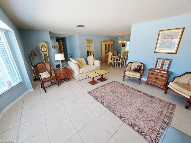 This spacious 2,133 square foot pool home sits on a corner lot on El Rio Golf Course and Club in Florida - for sale on GolfHomes.com, golf home, golf lot