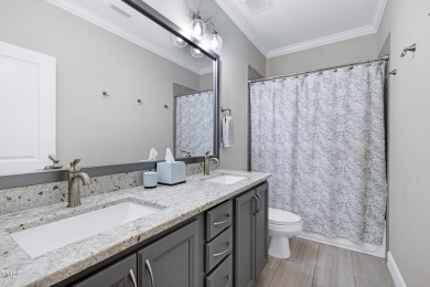 Custom RANCH style home with private guest suite  SALT WATER on Chapel Ridge Golf Club in North Carolina - for sale on GolfHomes.com, golf home, golf lot
