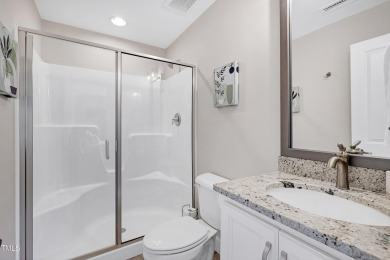 Custom RANCH style home with private guest suite  SALT WATER on Chapel Ridge Golf Club in North Carolina - for sale on GolfHomes.com, golf home, golf lot