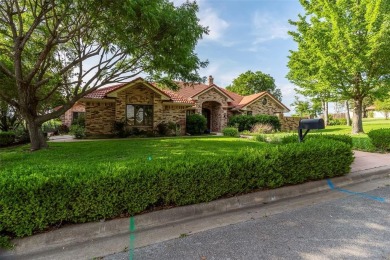 Spanish-style charm shines in this beautiful home set on an on Hillsboro Country Club in Texas - for sale on GolfHomes.com, golf home, golf lot